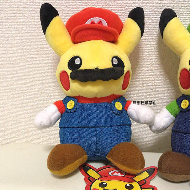 ポケモン - マリオピカチュウ & ルイージピカチュウ ポケモンセンター ...