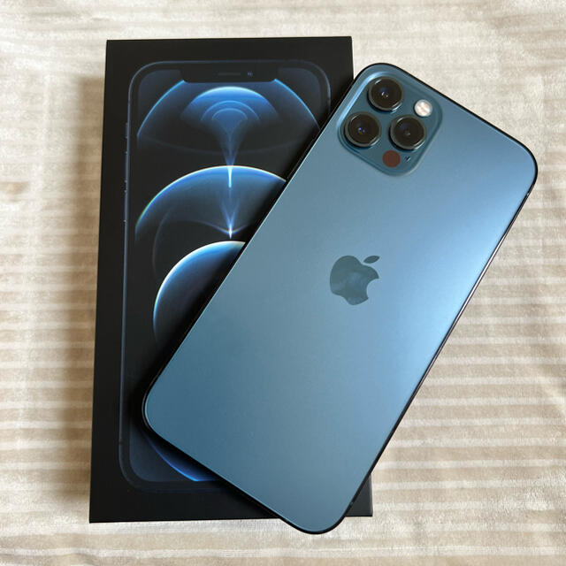 使い勝手の良い】 iPhone - 新品 iPhone 12 pro パシフィックブルー