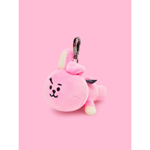 防弾少年団(BTS)(ボウダンショウネンダン)のままりんご様専用　BT21公式 COOKY 寝そべり キーホルダー エンタメ/ホビーのタレントグッズ(アイドルグッズ)の商品写真