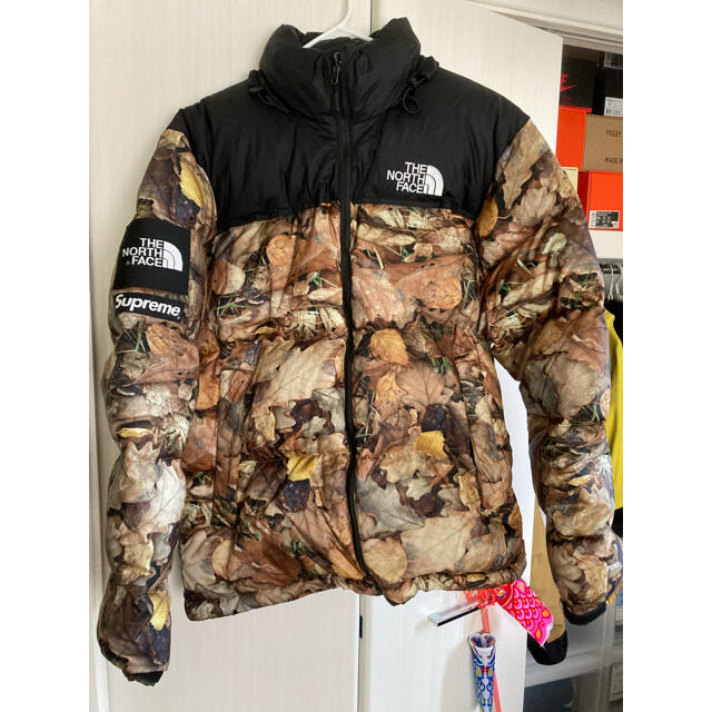 NORTH FACE supreme マウンテン　ヌプシ　枯葉