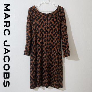 マークジェイコブス(MARC JACOBS)のMARC JACOBS ワンピース　マークジェイコブス　アニマル柄(ひざ丈ワンピース)