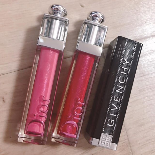 リップ3本セット Dior GIVENCHY