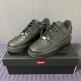 シュプリーム(Supreme)の新品 25.5cm NIKE supreme AIR FORCE 1 black(スニーカー)