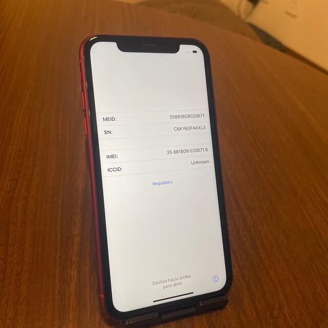 iPhone XR 64GB レッド SIMロック解除済 品多く