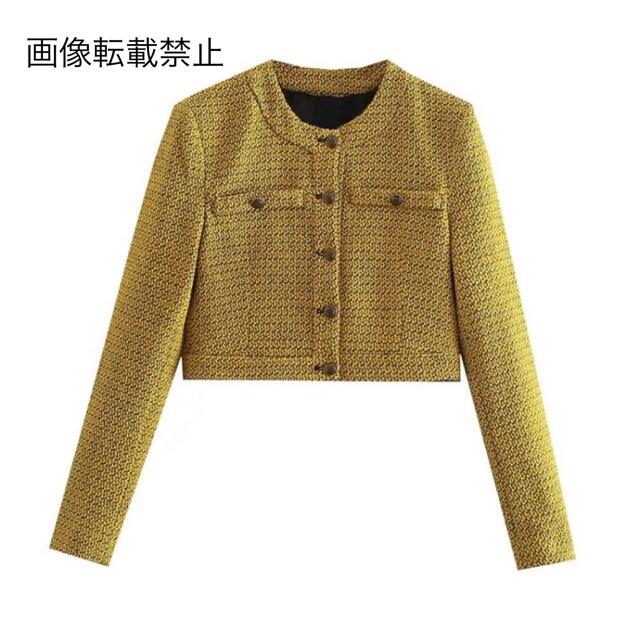 ZARA(ザラ)の完売 レディースのジャケット/アウター(ノーカラージャケット)の商品写真