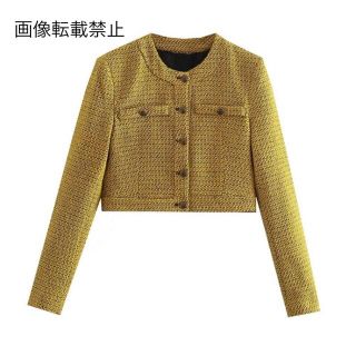 ザラ(ZARA)の完売(ノーカラージャケット)