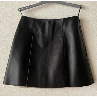 アレキサンダーワン(Alexander Wang)の★新品タグ付き★Alexander Wang レザースカート 4(ミニスカート)