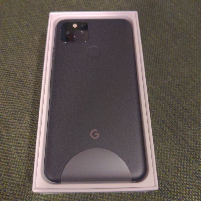 Google Pixel(グーグルピクセル)のPixel 5 5G Just Black 128GB スマホ/家電/カメラのスマートフォン/携帯電話(スマートフォン本体)の商品写真