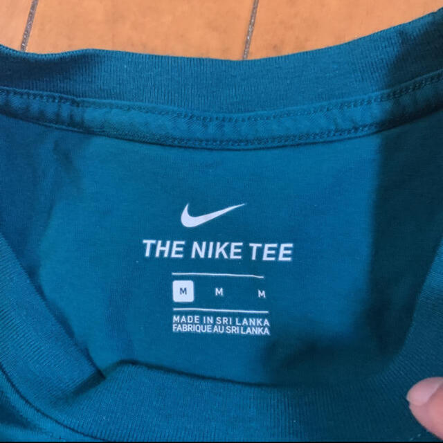 NIKE(ナイキ)のNIKE☆ナイキ グリーンTシャツ メンズのトップス(Tシャツ/カットソー(半袖/袖なし))の商品写真