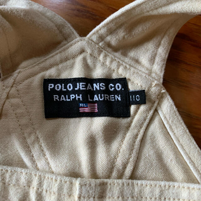 Ralph Lauren(ラルフローレン)のラルフローレン　デニム サロペット ジャンパースカート キッズ/ベビー/マタニティのキッズ服女の子用(90cm~)(ワンピース)の商品写真