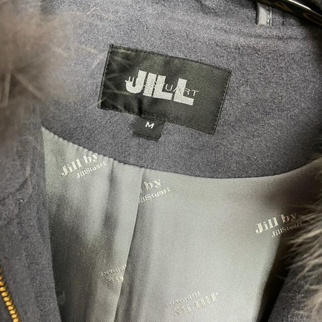 JILL by JILLSTUART(ジルバイジルスチュアート)の【最終値下げ！】JILL by JILLSTUART ダッフルコート ネイビー レディースのジャケット/アウター(ダッフルコート)の商品写真