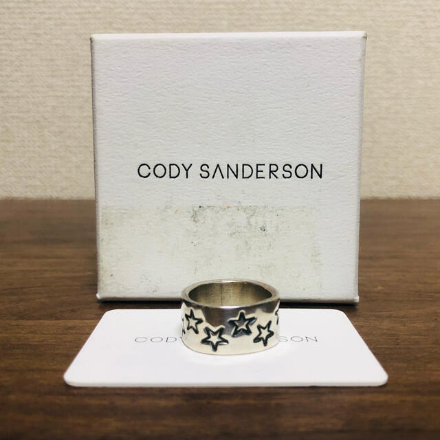 CODY SANDERSON/コディーサンダーソン　リング　シルバー　ジグザグ メンズのアクセサリー(リング(指輪))の商品写真