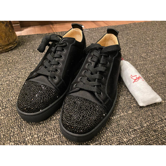 【正規品新品未使用】Christian Louboutin サテンスニカー