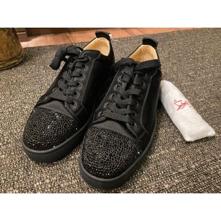 クリスチャンルブタン(Christian Louboutin)の【正規品新品未使用】Christian Louboutin サテンスニカー(スニーカー)