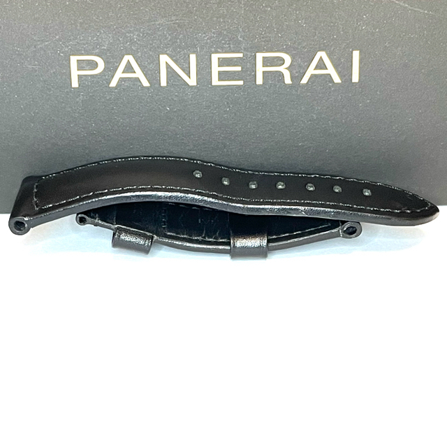 PANERAI(パネライ)の【ショー様専用】美品　パネライ用レザーベルト 尾錠用 メンズの時計(レザーベルト)の商品写真