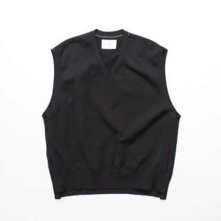 サンシー(SUNSEA)のstein SEPARATED KNIT VEST(ベスト)