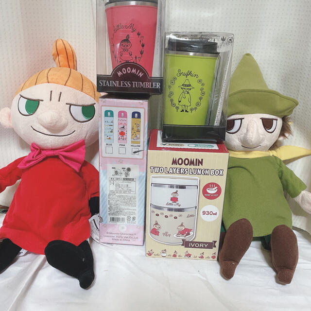 ムーミン MOOMIN スナフキン リトルミイ ステンレスタンブラー