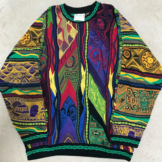 COOGI(クージー)のcoogi マルチカラー　ニット メンズのトップス(ニット/セーター)の商品写真