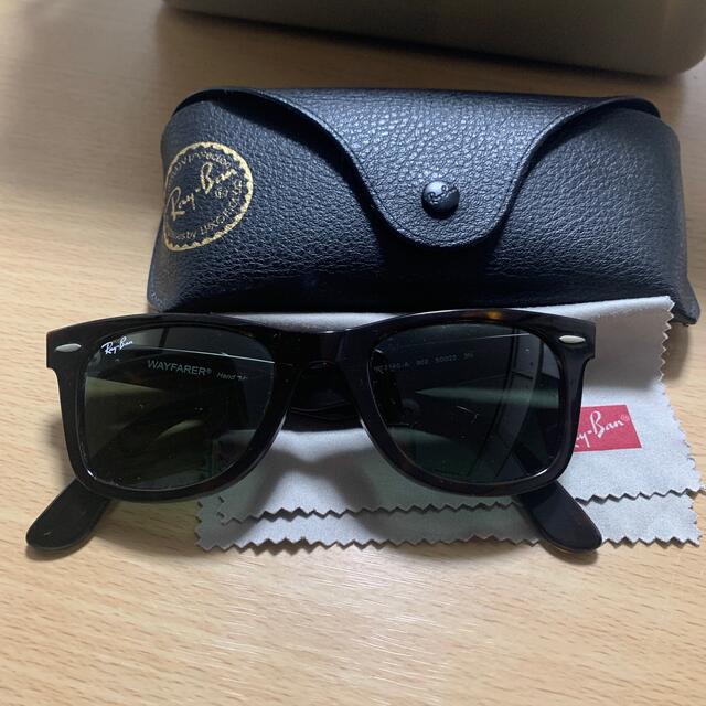 Ray Ban WAYFARER ブラウン（ケース付き）