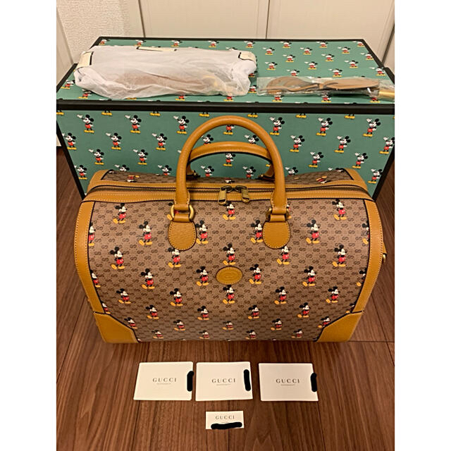 Gucci(グッチ)の【新品･希少】GUCCI × Disney グッチ ディズニー バッグ レディースのバッグ(ボストンバッグ)の商品写真