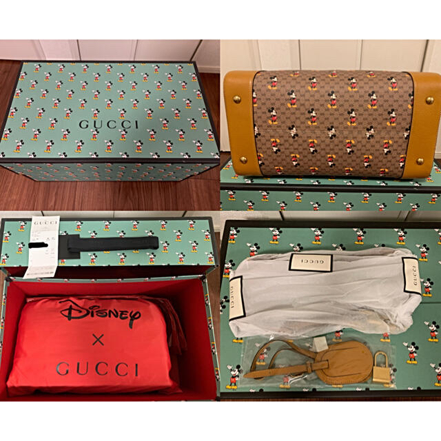 Gucci(グッチ)の【新品･希少】GUCCI × Disney グッチ ディズニー バッグ レディースのバッグ(ボストンバッグ)の商品写真