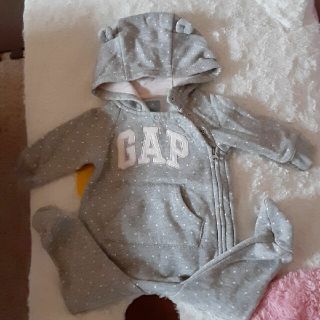 ベビーギャップ(babyGAP)のくま耳ロンパース(ロンパース)