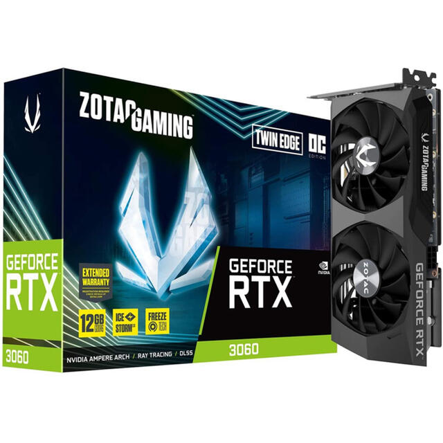 Rtx 3060 zotac 非LHR  5枚セットPC/タブレット