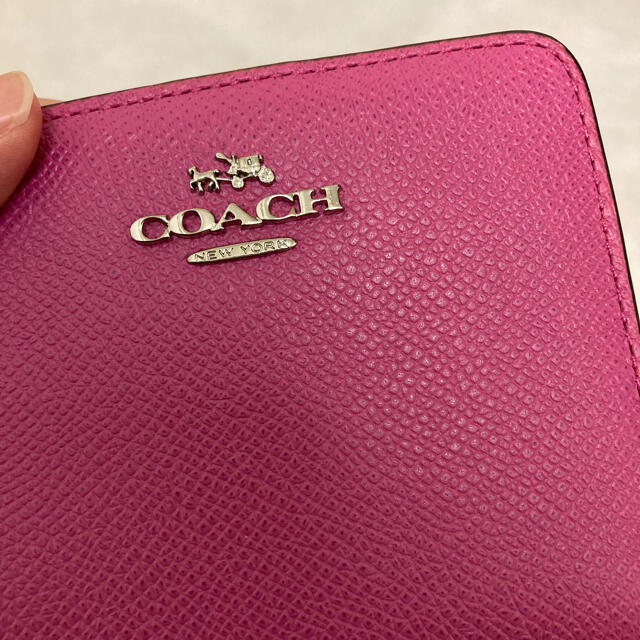 COACH(コーチ)のコーチ coach 二つ折り財布 箱付き レディースのファッション小物(財布)の商品写真