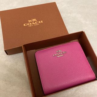 コーチ(COACH)のコーチ coach 二つ折り財布 箱付き(財布)