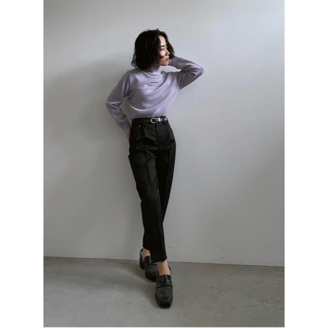 Ameri VINTAGE(アメリヴィンテージ)の【専用】Ameri VINTAGE 新品 ECO LEATHER PANTS レディースのパンツ(カジュアルパンツ)の商品写真