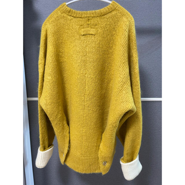 SUNSEA(サンシー)のstein Bi Color Rib Super Kid Mohair LS メンズのトップス(ニット/セーター)の商品写真