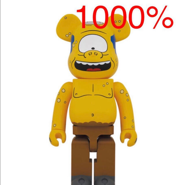 【500円引きクーポン】 MEDICOM TOY - BE@RBRICK Simpsons CYCLOPS WIGGUM 1000% その他 【500円引きクーポン】 MEDICOM TOY - BE@RBRICK Simpsons CYCLOPS WIGGUM 1000% その他