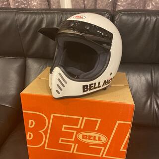 ベル(BELL)の中古美品ヘルメット　BELL MOTO-3 ホワイト　XL 試着のみ(ヘルメット/シールド)
