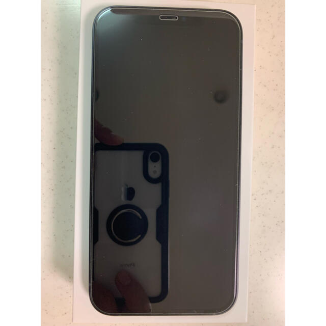 最愛 iPhone - iPhone 12 ブラック 128GB SIMフリー ガラスフィルム付 スマートフォン本体