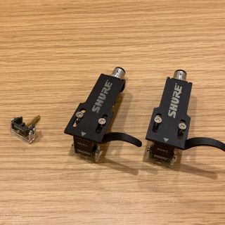 パイオニア(Pioneer)のshure M44-g 2本+交換針(レコード針)