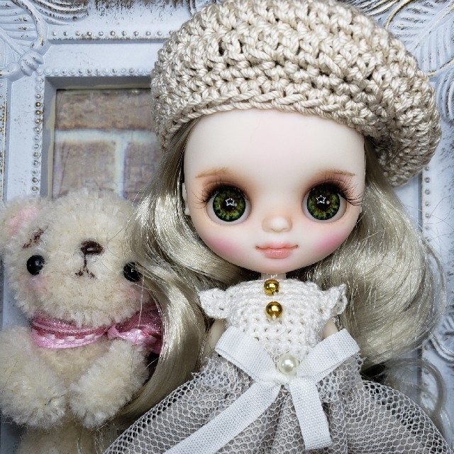 【✩⃛ೄ*ラピっ子doll】❁カスタムプチアイシードール❁本体のみ❁ ハンドメイドのぬいぐるみ/人形(人形)の商品写真