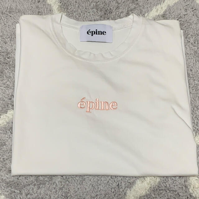 épine embroidery tee baby pink ❤︎ レディースのトップス(Tシャツ(半袖/袖なし))の商品写真