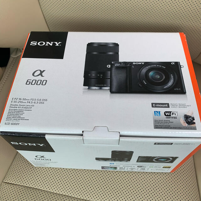 再入荷】 SONY - 【新品未使用】SONY ミラーレス一眼α6000ダブルズーム ...