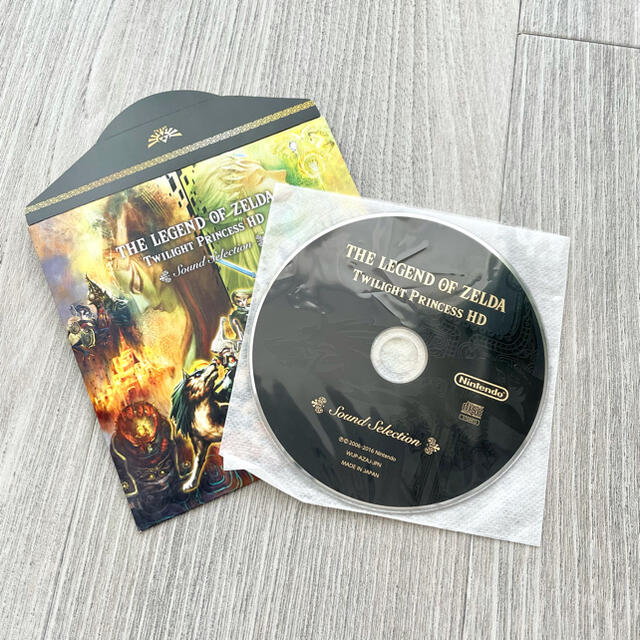 任天堂(ニンテンドウ)のゼルダの伝説 トワイライトプリンセス HD サウンドセレクション CD エンタメ/ホビーのCD(ゲーム音楽)の商品写真