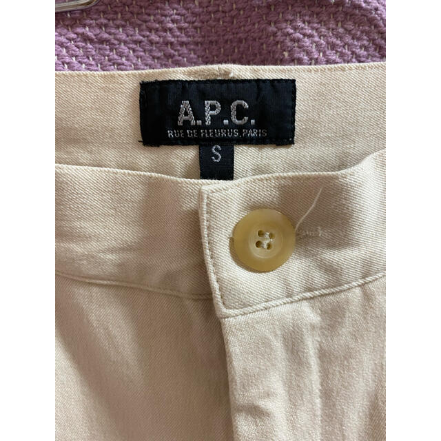 A.P.C(アーペーセー)のapc ホワイトデニム レディースのパンツ(デニム/ジーンズ)の商品写真