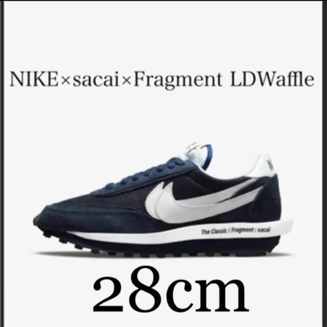 NIKE(ナイキ)のNIKE x sacai x Fragment LDWaffle   メンズの靴/シューズ(スニーカー)の商品写真