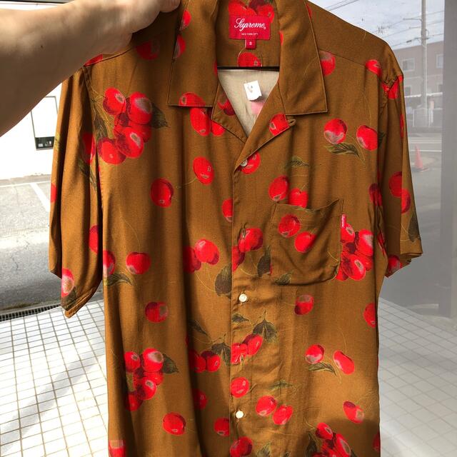 Supreme Cherry Rayon S/S Shirt M | www.disk.kh.edu.tw