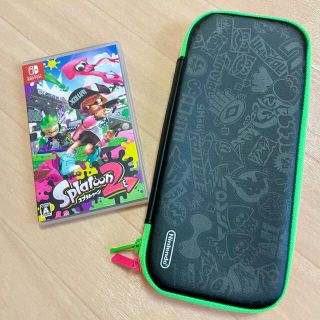 ニンテンドースイッチ(Nintendo Switch)のスプラトゥーン2  ソフト　Switch キャリングケース　（単品購入対応可）(家庭用ゲームソフト)