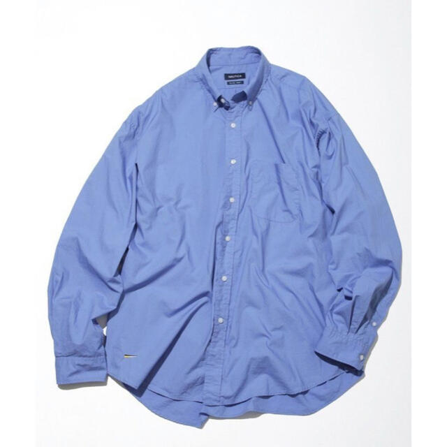 NAUTICA “TOO BIG” Broad BD Shirt “Flag”トップス