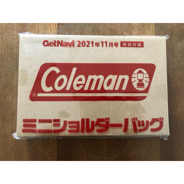 Coleman(コールマン)のゲットナビ　11月号　付録　コールマン　ミニショルダーバッグ レディースのバッグ(ショルダーバッグ)の商品写真
