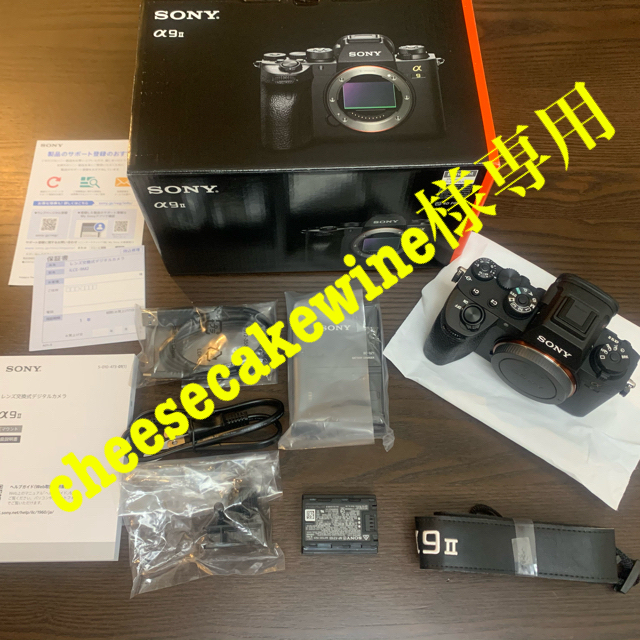 SONY α9Ⅱ ILCE-9M2 付属品完備 ソニーフルサイズミラーレス一眼