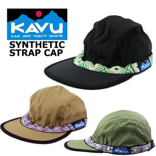 カブー(KAVU)のタグ付き新品未使用☆KAVU synthetic strapcap(キャップ)