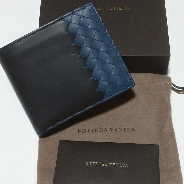 ボッテガヴェネタ BOTTEGA VENETA 二つ折り財布