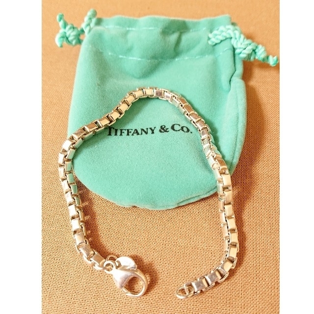 新作 Tiffany & Co. - 銀製/Tiffany/ベネチアンブレスレット/SILVER925