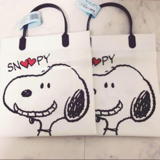 スヌーピー(SNOOPY)のレア！！　新品　ローソン限定　スヌーピー  バッグ(キャラクターグッズ)